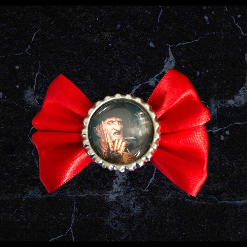 Freddy Krueger Horror Hair Clip